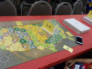 Settlers Across America - Not a train game, but played by the RGA. Looks pretty ZGood!